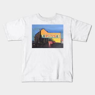 Fish And Chip Shop, England Kids T-Shirt